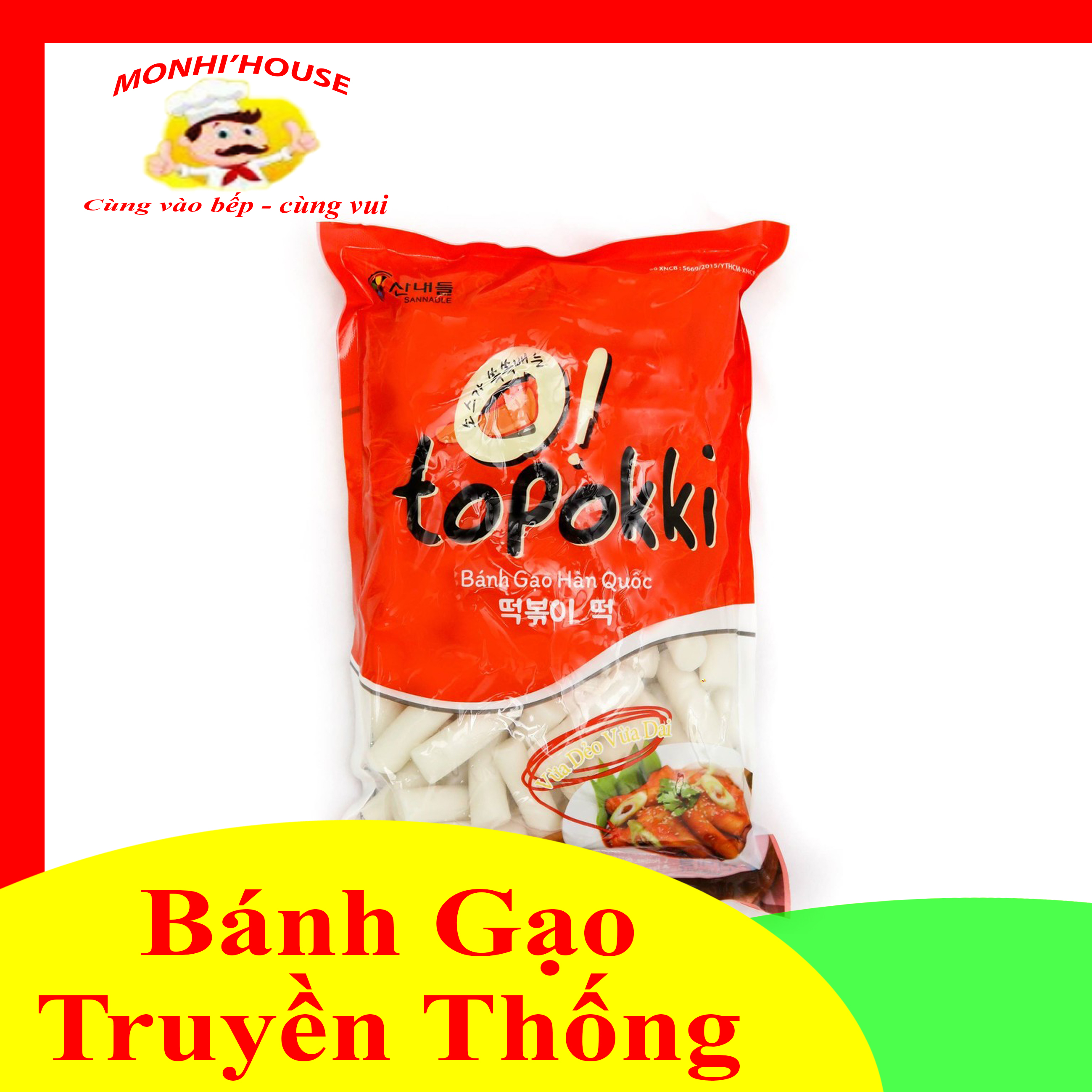 500G BÁNH GẠO TRUYỀN THỐNG TOKBOKKI_Doanvatgiasi