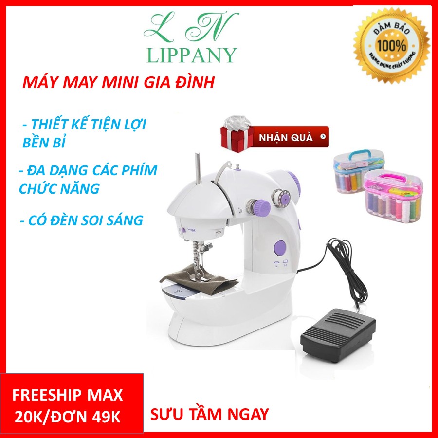Máy may đa năng có vắt xổ - Máy khâu mini gia đình