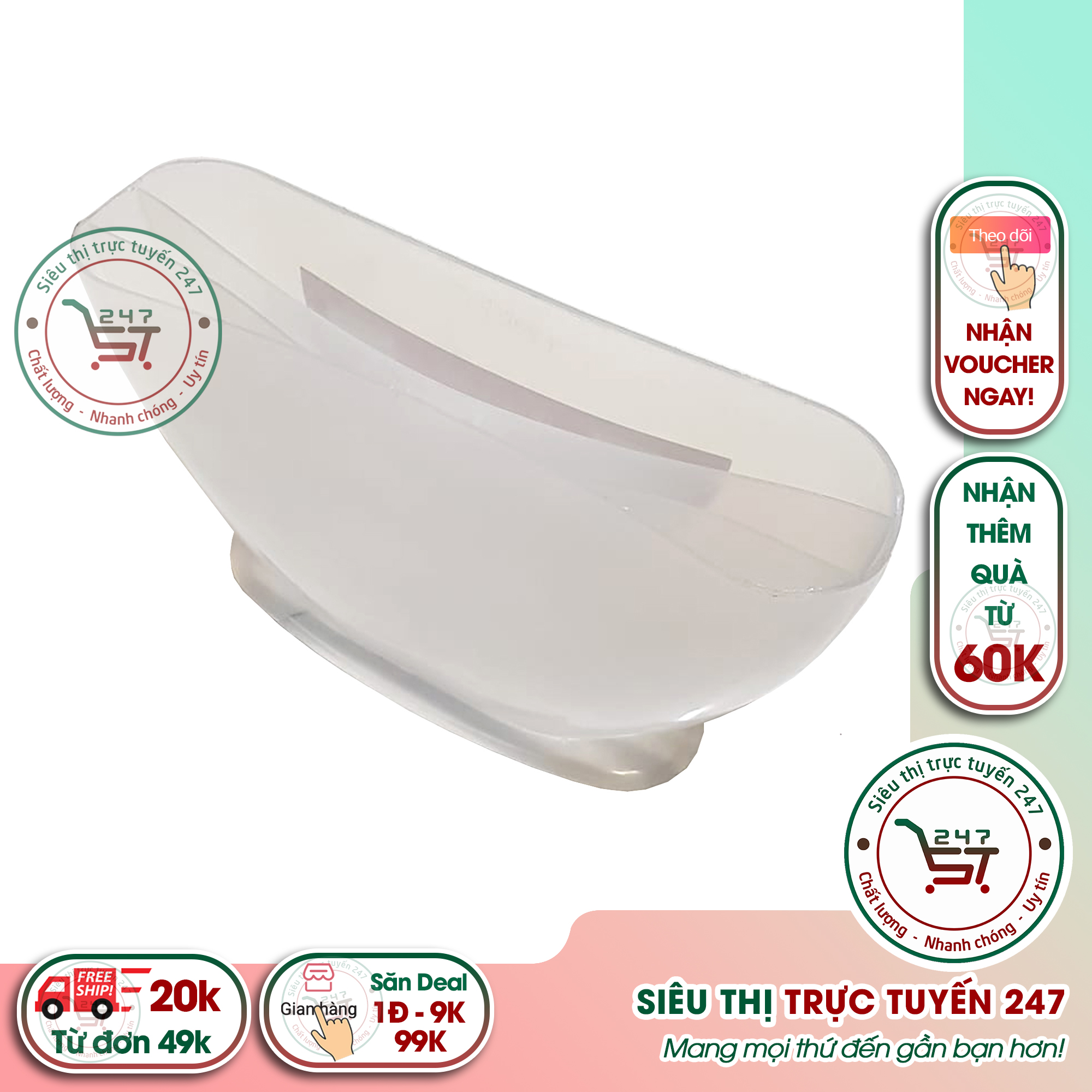 Khay nhúng bánh tráng trợ thủ đắc lực giúp bạn thực hiện món bánh tráng cuốn một cách dễ dàng chỉ với một thao tác nhúng nhanh bánh tráng vào nước
