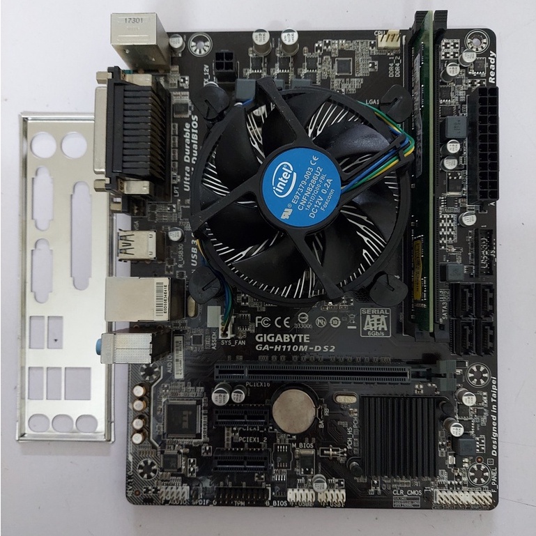 COMBO Main Gigabyte H110 + CPU G4400 + Ram 8GB DDR4 Bus 2400