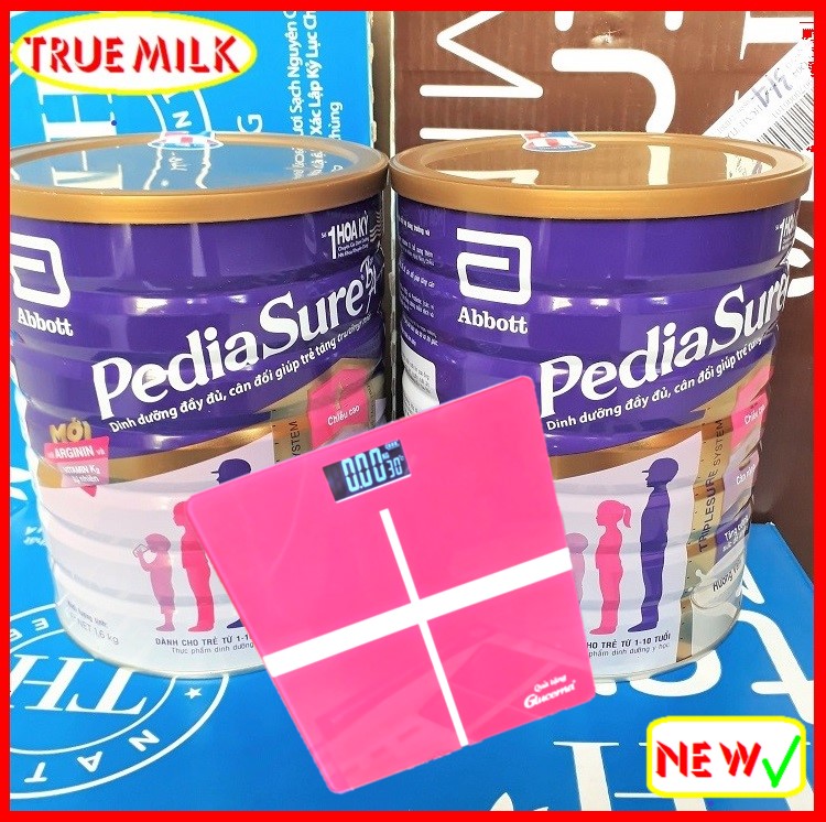 Combo x2 lon Sữa Pediasure BA hương Vani ít đường 1.6kg - Pediasure 1600g - ba vani - pediasure vani - abbott pediasure - pediasure 1kg6 - sua abbott - sua pediasure hương vani - pedia1600 Trueme TrueMilk TrueMeNews LazadaTrueMe