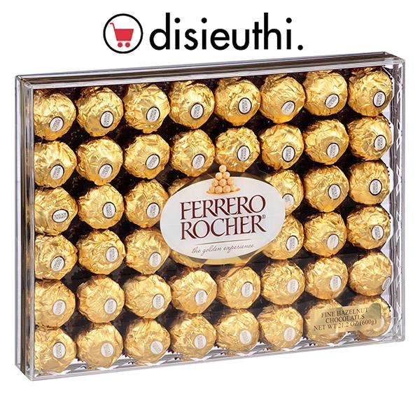 Kẹo socola ferrero rocher 48 viên 600g mỹ