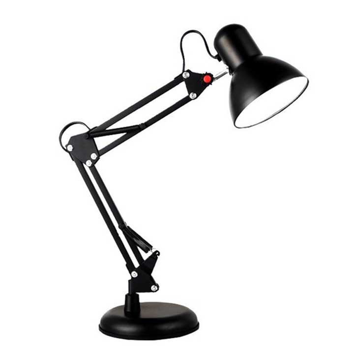 Đèn desk lamp có đế và kẹp bàn xoay 360 điều chỉnh mọi góc độ