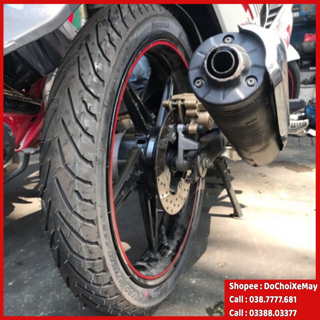 [HCM]Vỏ Xe Pirelli Angel City Cho Xe Số Exciter Winner Wave Dream Future Sirius Axelo R15 R3..V..V... 17 Inch - Pirelli 140/70-17