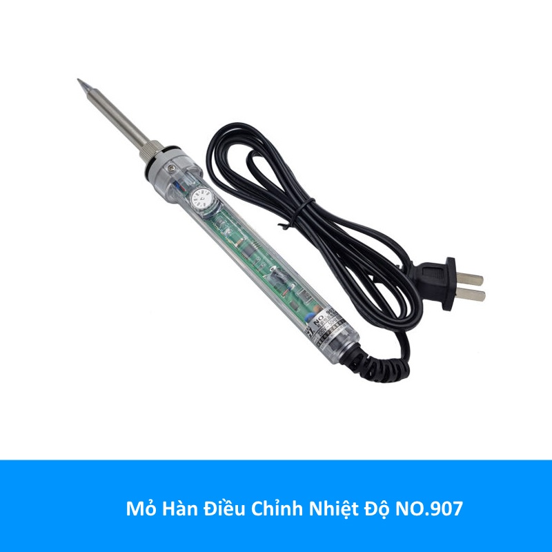 Mỏ hàn thiếc, mỏ hàn chì điều chỉnh nhiệt độ no.907 60w