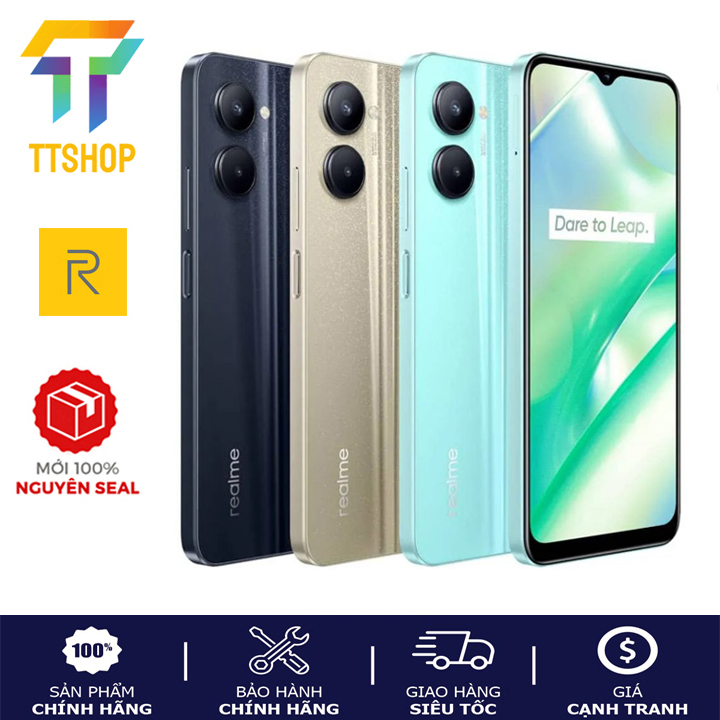 Điện thoại Realme C33 ,Pin 5000 mAh - Hàng chính hãng