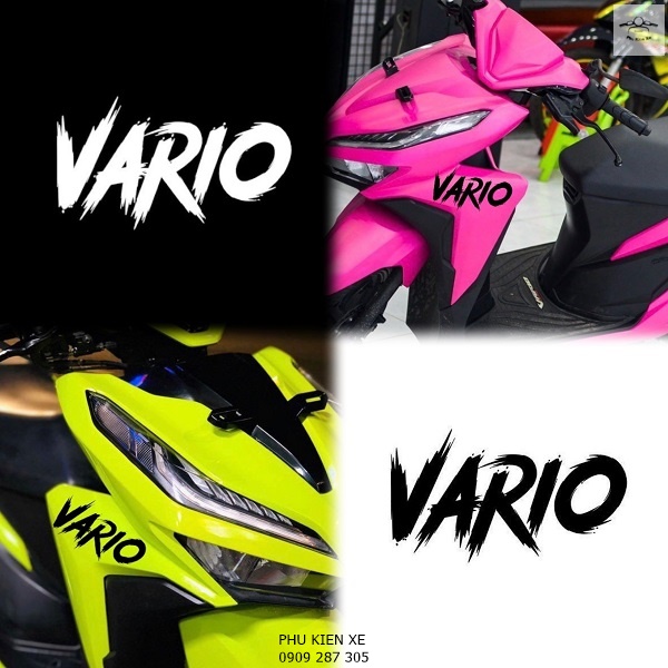 Tem dán vario siêu đẹp cho xe máy