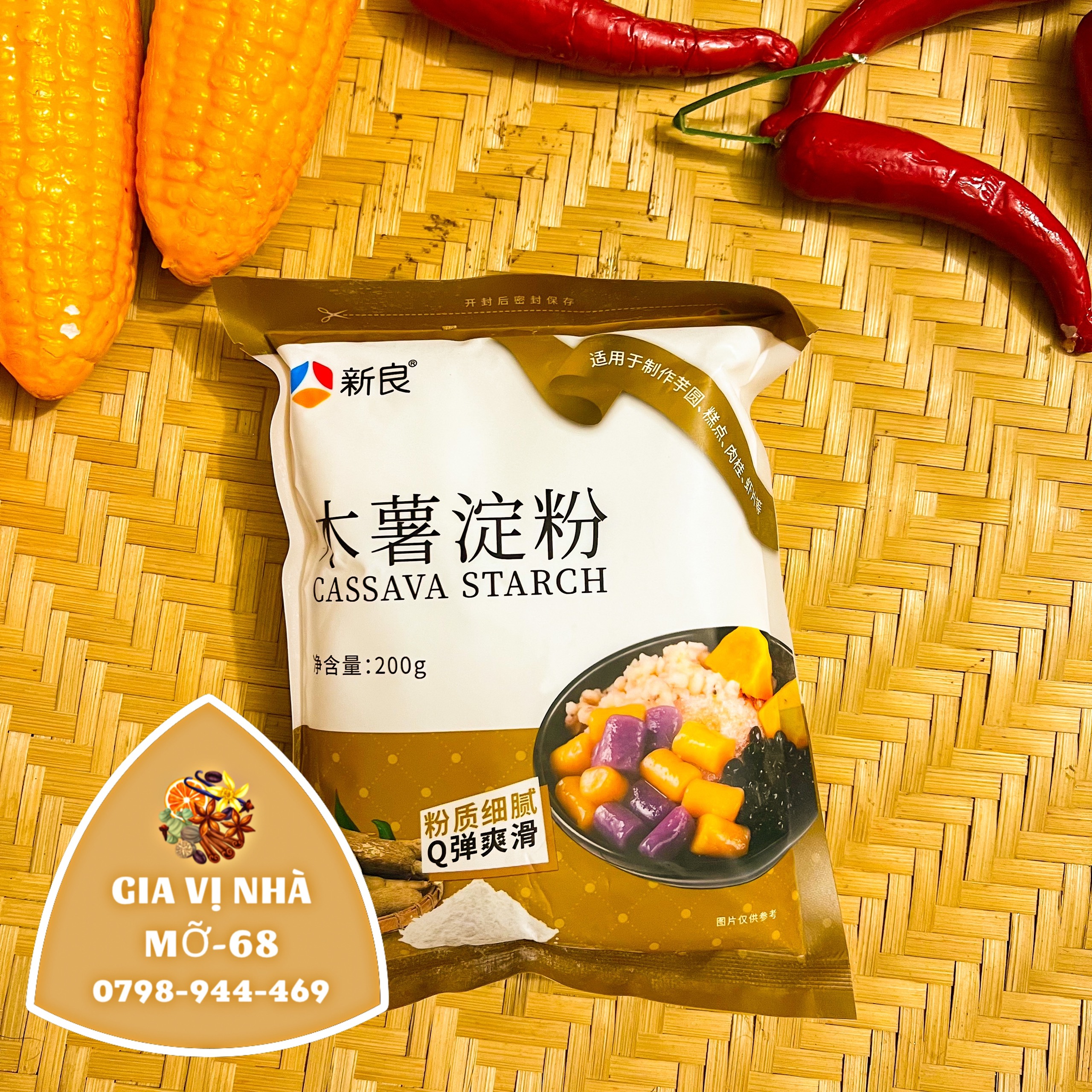 Bột sắn tân lương - gói 200gr