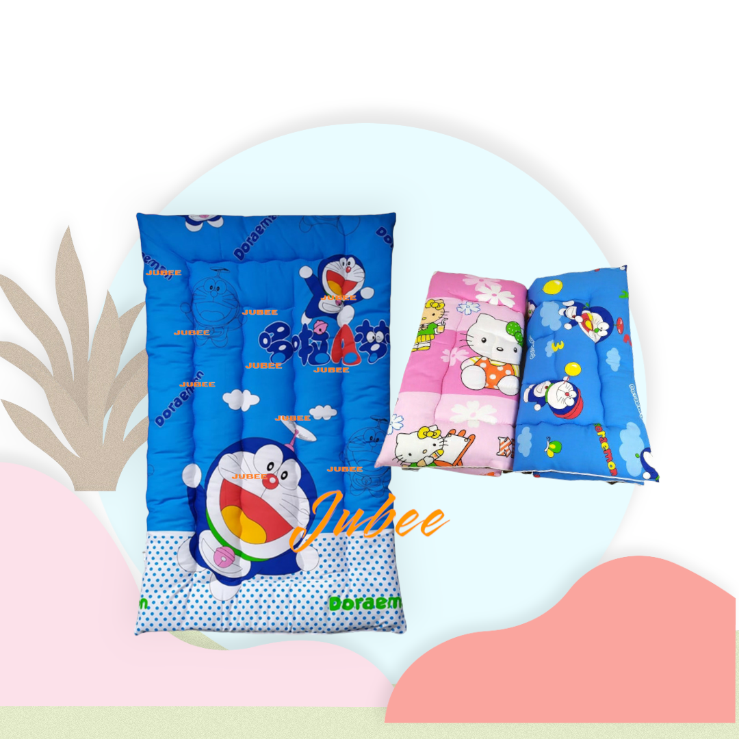 Nệm gòn cotton thắng lợi mềm mịn mát, nhiều họa tiết đáng yêu 120 x 70cm