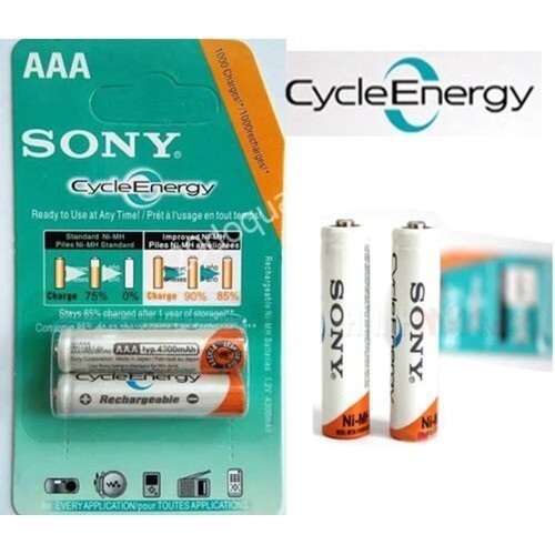 Pin Sạc AAA S0NꝨ 4300mAh Vỉ 2 Viên