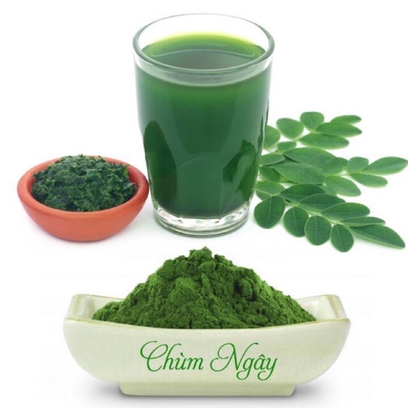 100gr bột chùm ngây nguyên chất sấy lạnh tốt cho sức khoẻ