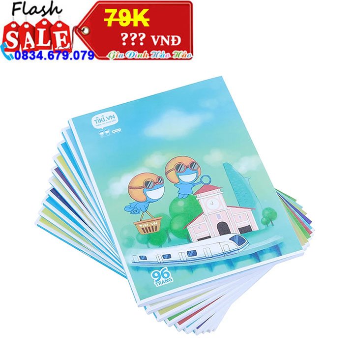 Tập học sinh tk lan tỏa niềm vui 96 trang - lốc 10 cuốn