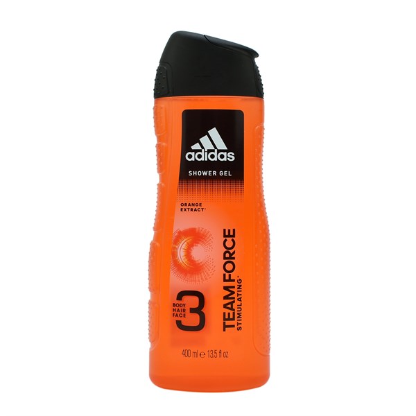 [HCM]Sữa tắm gội cho Nam 3 in 1 Adidas Team Force 400ml - USA