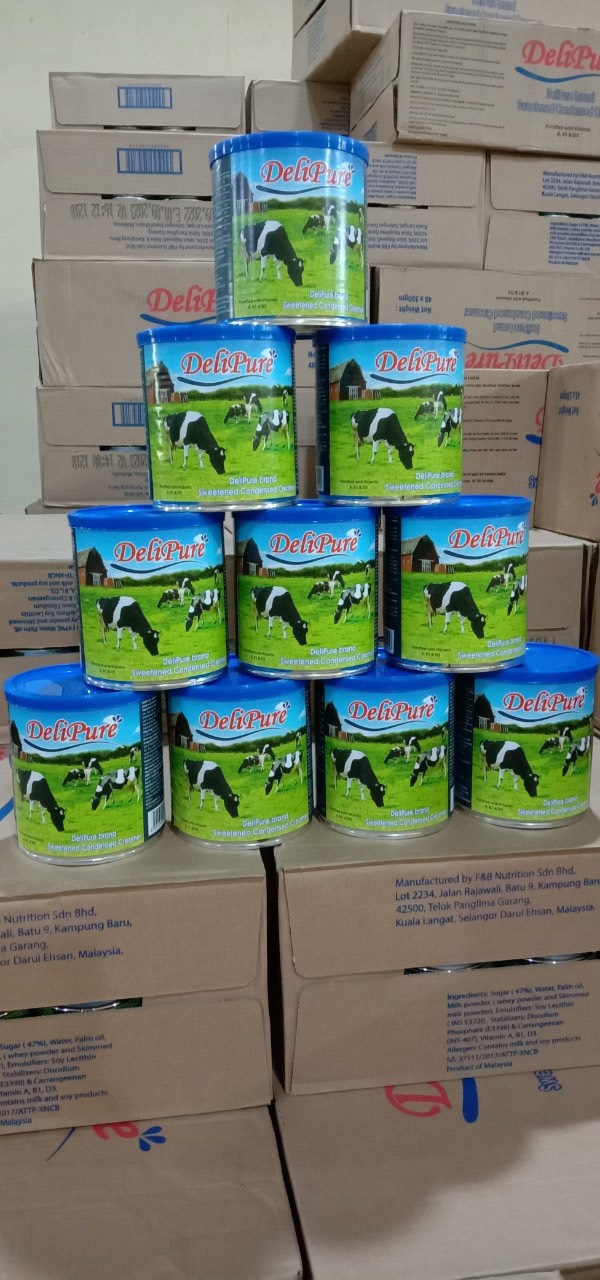 Combo 10 hộp 1kg - Sữa đặc Delipure nhập khẩu Malaysia