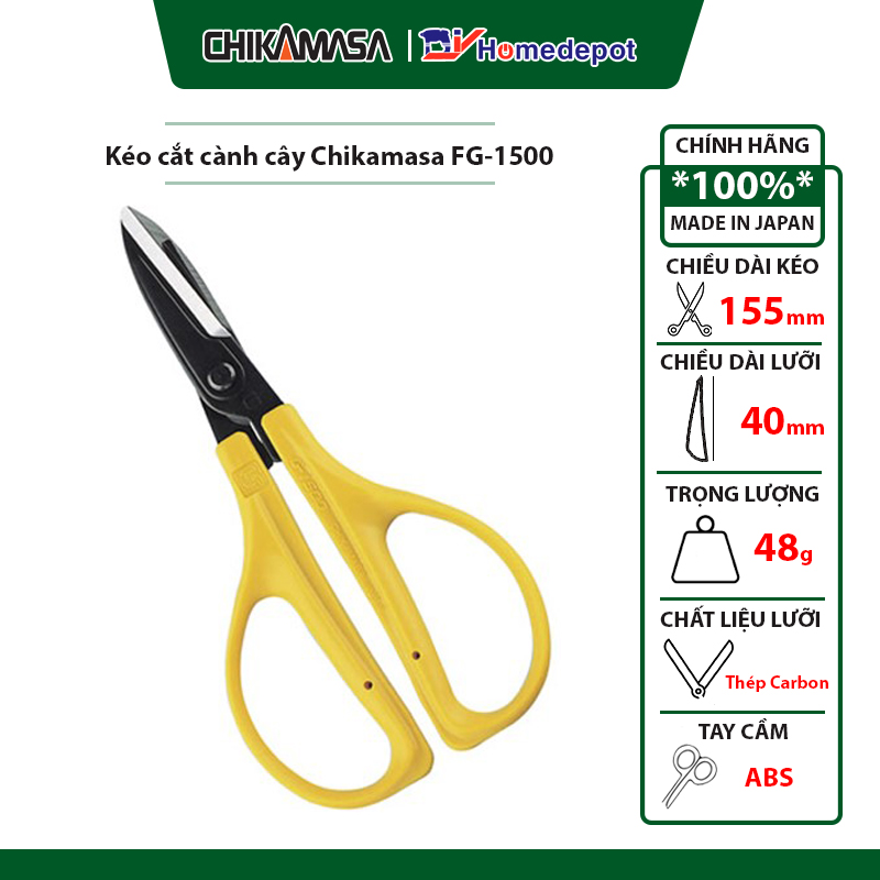 Kéo cắt cành cây Chikamasa FG-1500