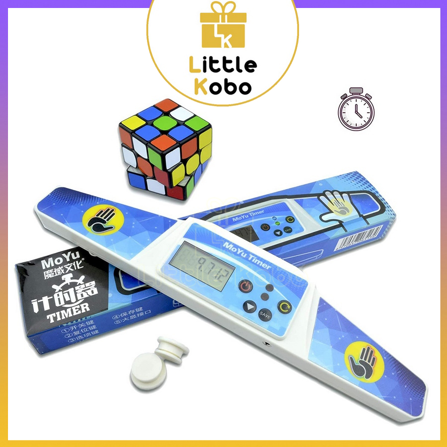 Đồng Hồ Bấm Giờ MoYu Timer Rubik Phụ Kiện Rubic Tính Thời Gian Đồ Chơi Trí Tuệ Trẻ Em Phát Triển Tư Duy - Little Kobo