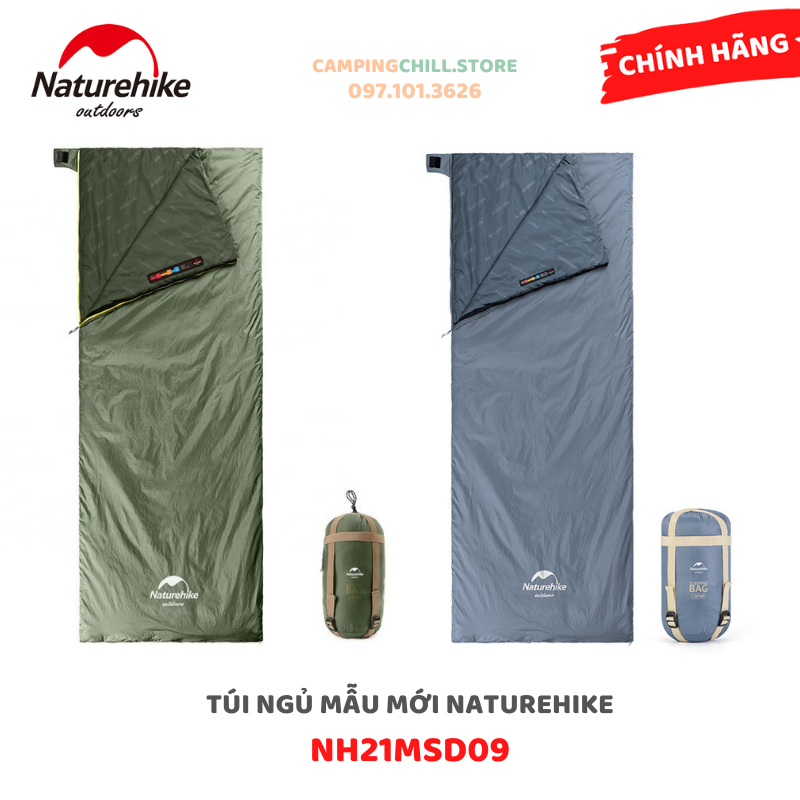 Túi ngủ siêu ấm naturehike lw180 nh21msd09