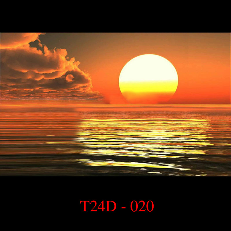 Tranh 3d bể cá t23d 020 đủ kích thước