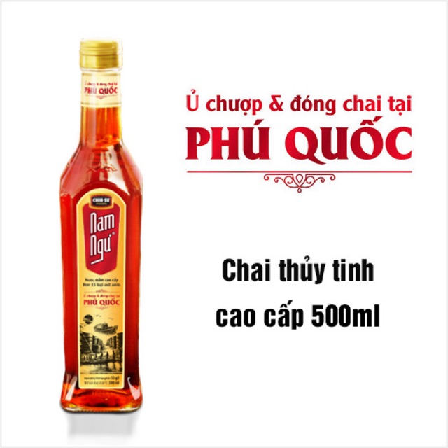 Nước mắm nam ngư phú quốc 500ml