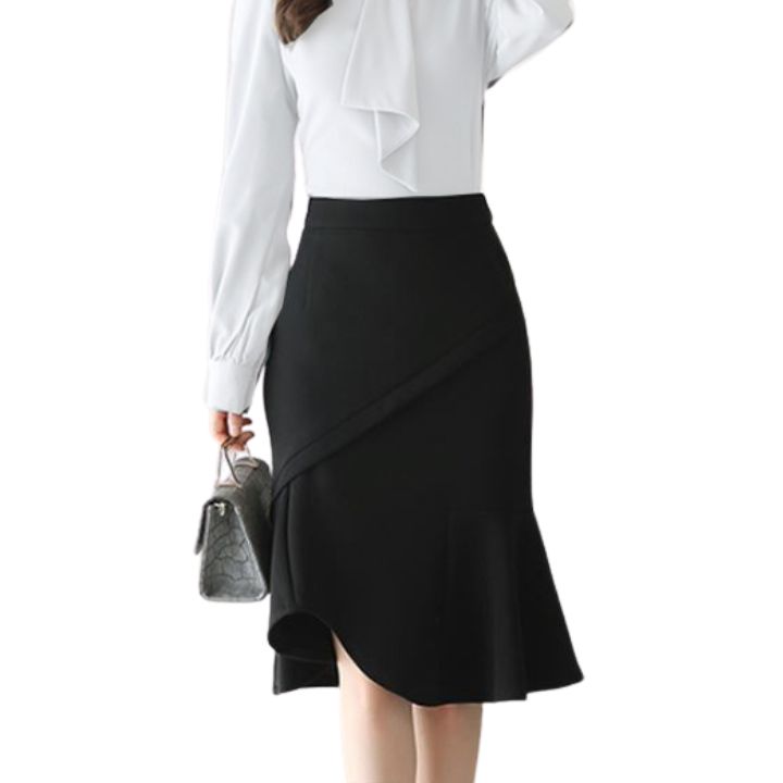 Chân váy đuôi cá phong cách công sở chất liệu vải co giản tốt, thoáng mát (từ 47kg - 61kg) - Store.Vanshop Ms 15