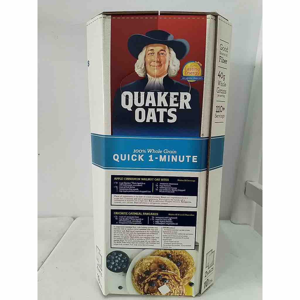 [HCM]NỮA THÙNG YẾN MẠCH QUAKER OATS 23KG) LOẠI ĂN LIỀN