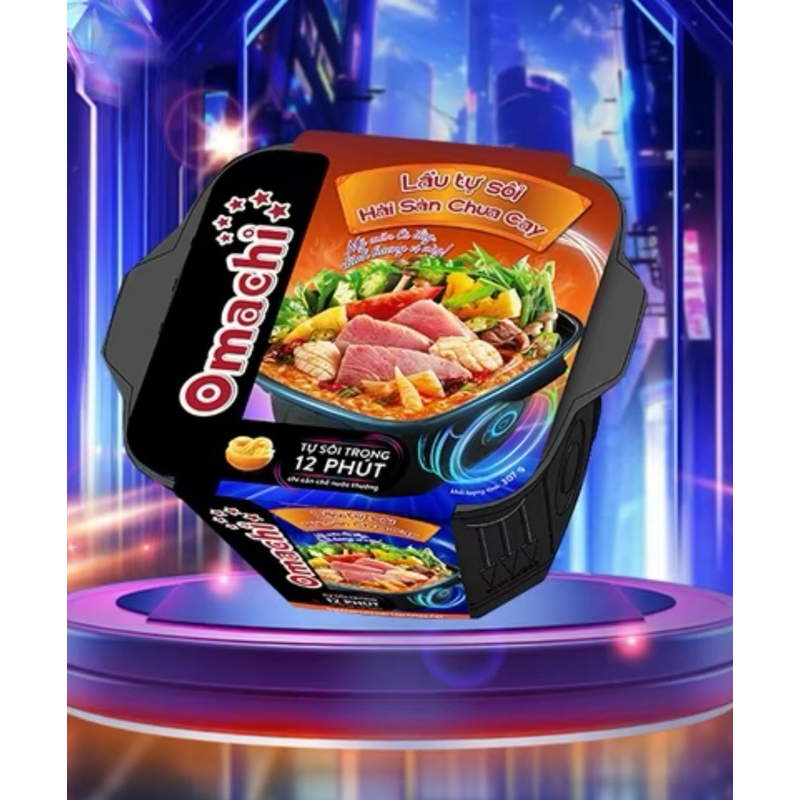 Lẩu tự sôi hải sản chua cay mới 307g