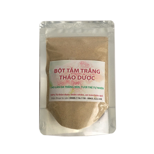 Bột tắm trắng Thảo Dược của Đông Y Sơn Hà