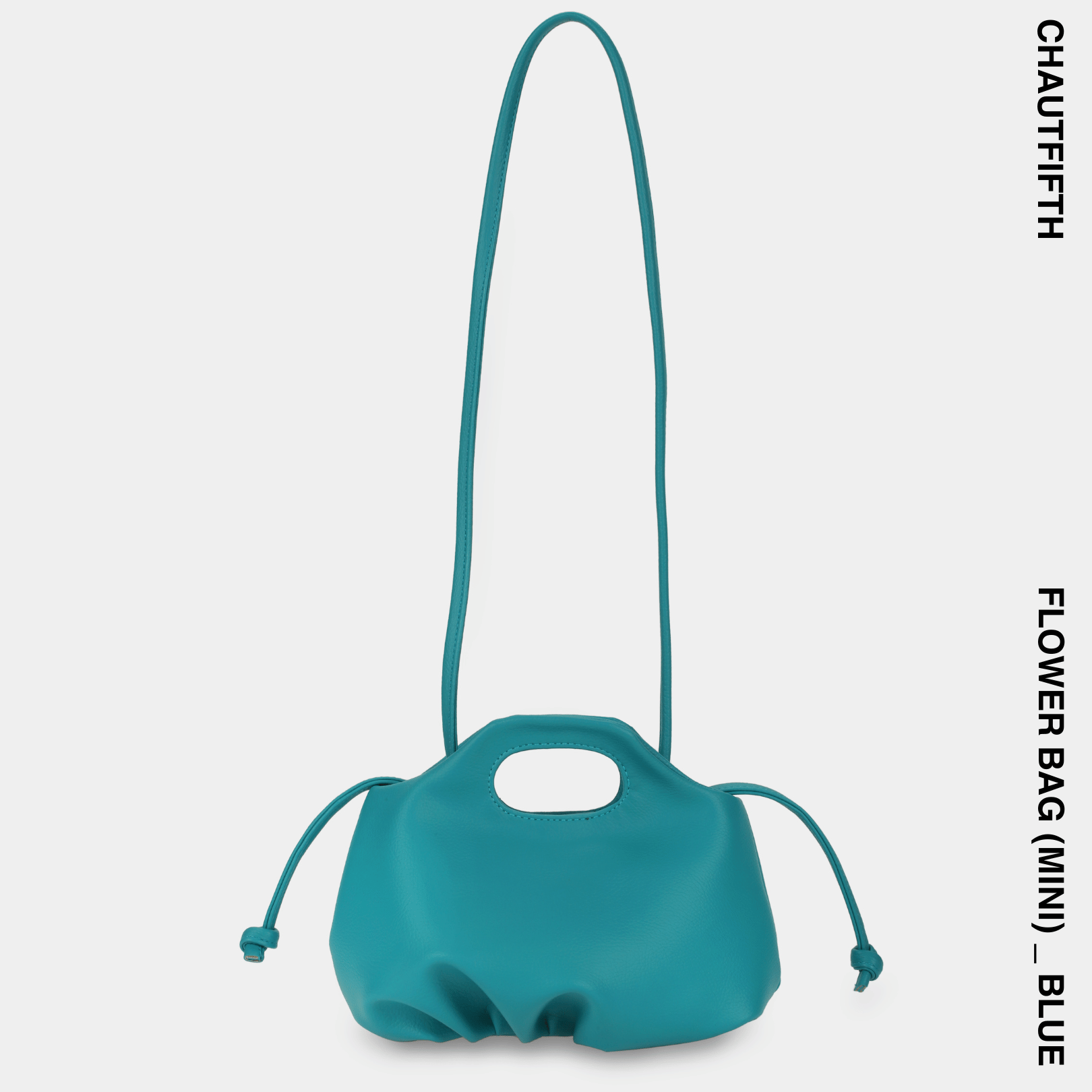Túi xách mini flower màu xanh ngọc - chautfifth