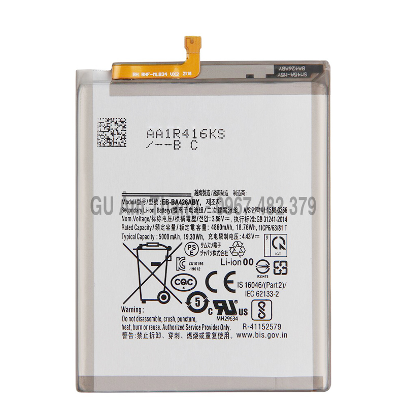 Pin cho samsung galaxy a32 5g sm-a326b dung lượng 5000mah zin máy