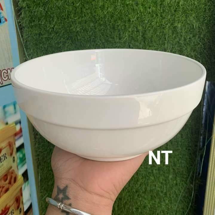 Bộ 2 tô sứ tráng men cao cấp - đựng canh phở 8inch 20cm