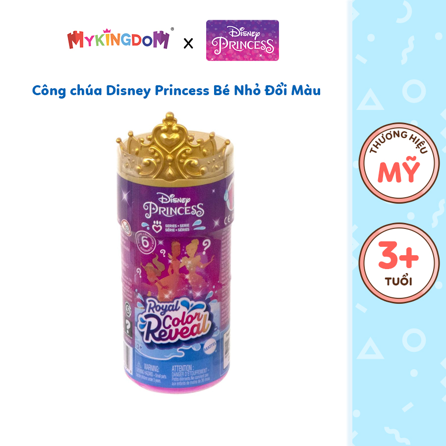 Đồ Chơi Công Chúa Disney Princess Bé Nhỏ Đổi Màu Disney Princess Mattel