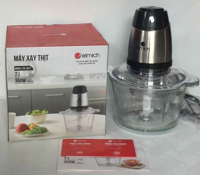 Máy xay thịt elmich fce-3617 - dung tích cối 2l - công suất 350w