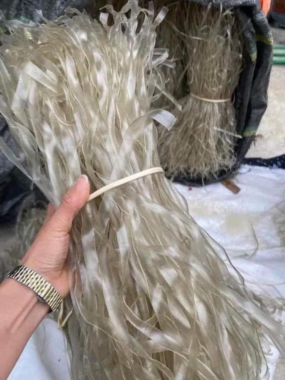 Miến dong thái tay mường phăng - điện biên chế biến 100% từ củ dong riềng giúp sợi miến dai giòn thơm ngon