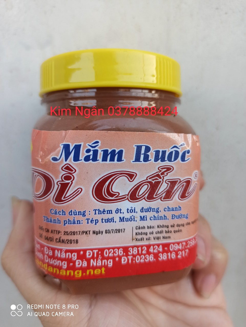 Mắm Ruốc Dì Cẩn