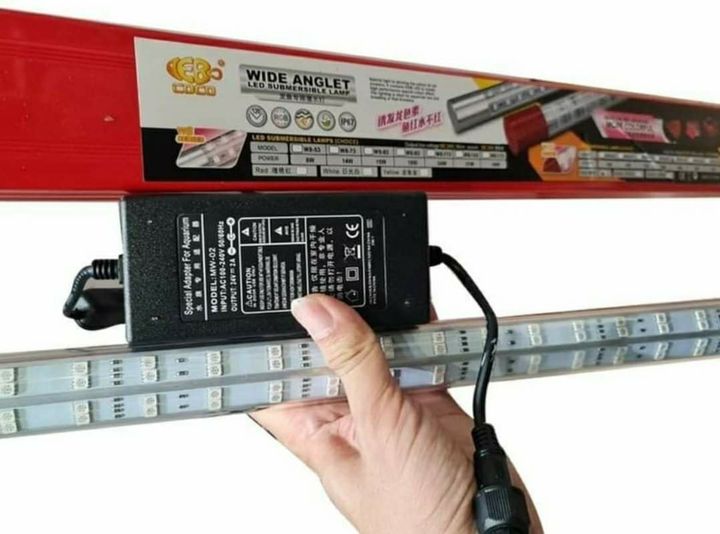 Đèn led bóng màu đỏ t10 150cm tanning cho cá rồng huyết long - đỏ cá không đỏ nước