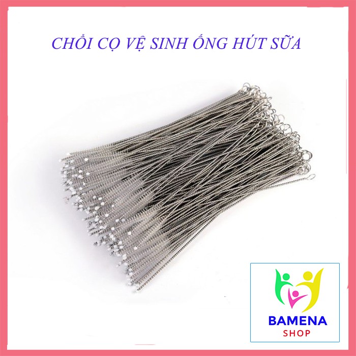 Chổi cọ rửa vệ sinh bình tập uống hút mũi cho bé