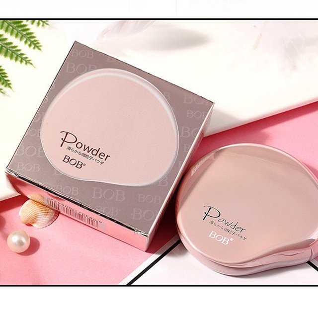 Phấn phủ dạng nén bob powder clear compact hạt phấn siêu mịn độ bấm cao kiểm soát dầu nhờn 70g