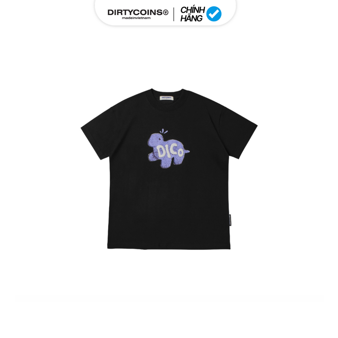 Áo Thun DirtyCoins Lil Dino Women T-shirt - Black