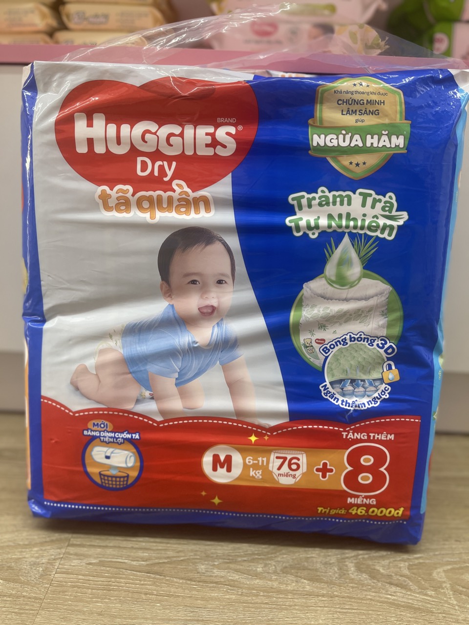 Tã quần huggies gói lớn