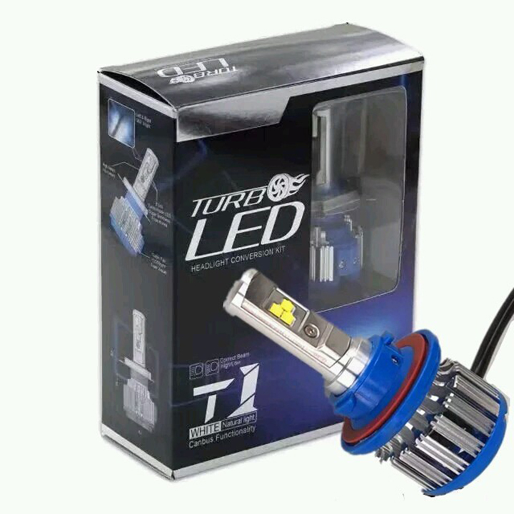 Đèn Led TURBO T1 ánh sáng trắng- Đèn pha xe máy-Đèn pha led siêu sáng