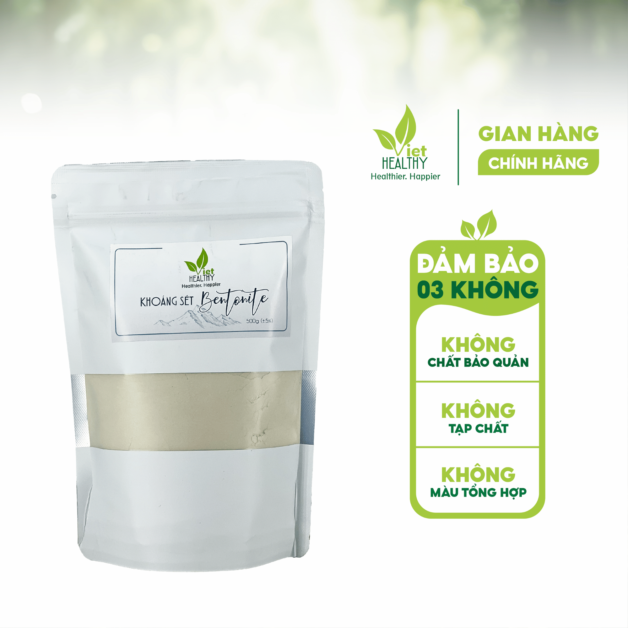 Khoáng Sét Bentonite - Viet Healthy 500g