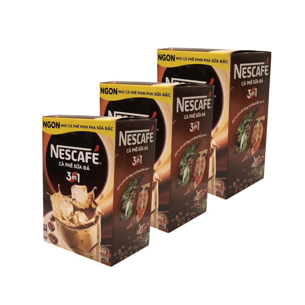 Nescafé cà phê sữa đá hòa tan 3in1 320g