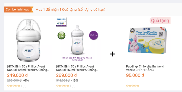 [HCM]Bình Sữa Philips Avent Natural 260ml FreeBPA Chống Sặc Đầy Hơi Non Trớ Mô Phỏng Ty Mẹ (Hãng Phân Phối Chính Thức)