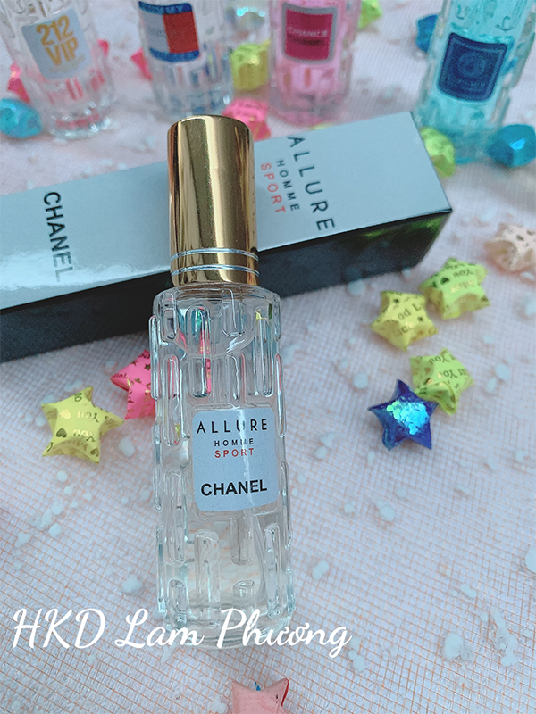 Nước hoa nam alure 20ml thơm lâu 4-10h nam tính mạnh mẽ