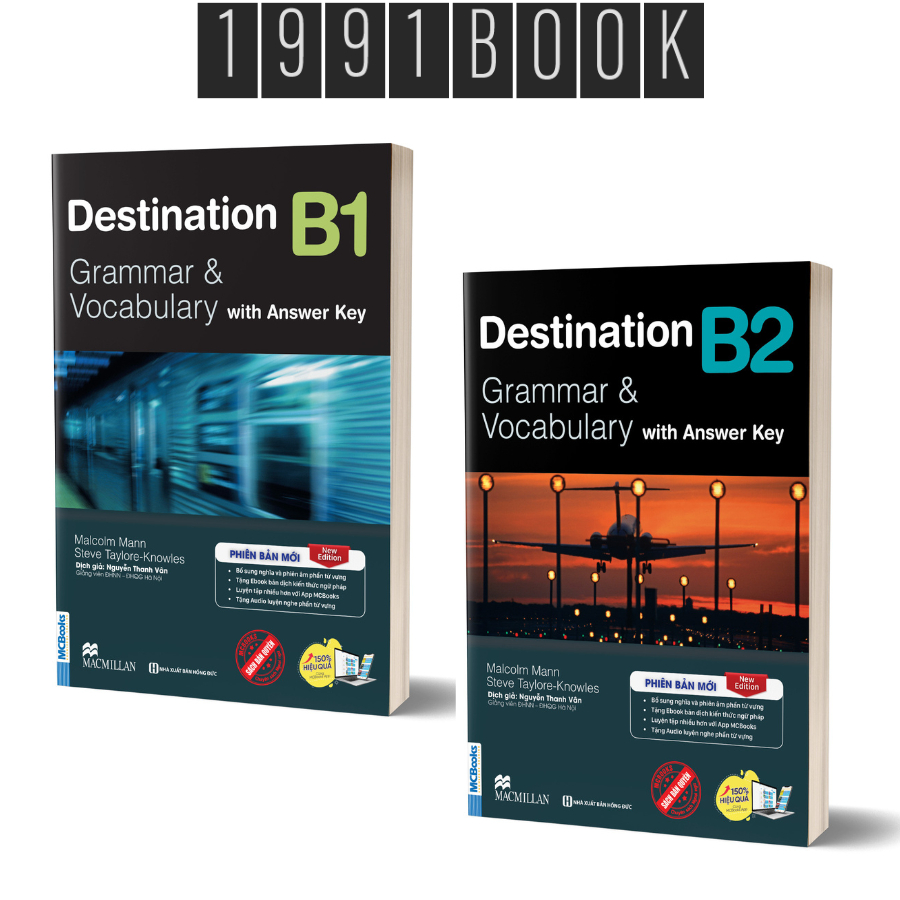 Combo Destination B1 & B2 Grammar and Vocabulary Kèm Đáp Án