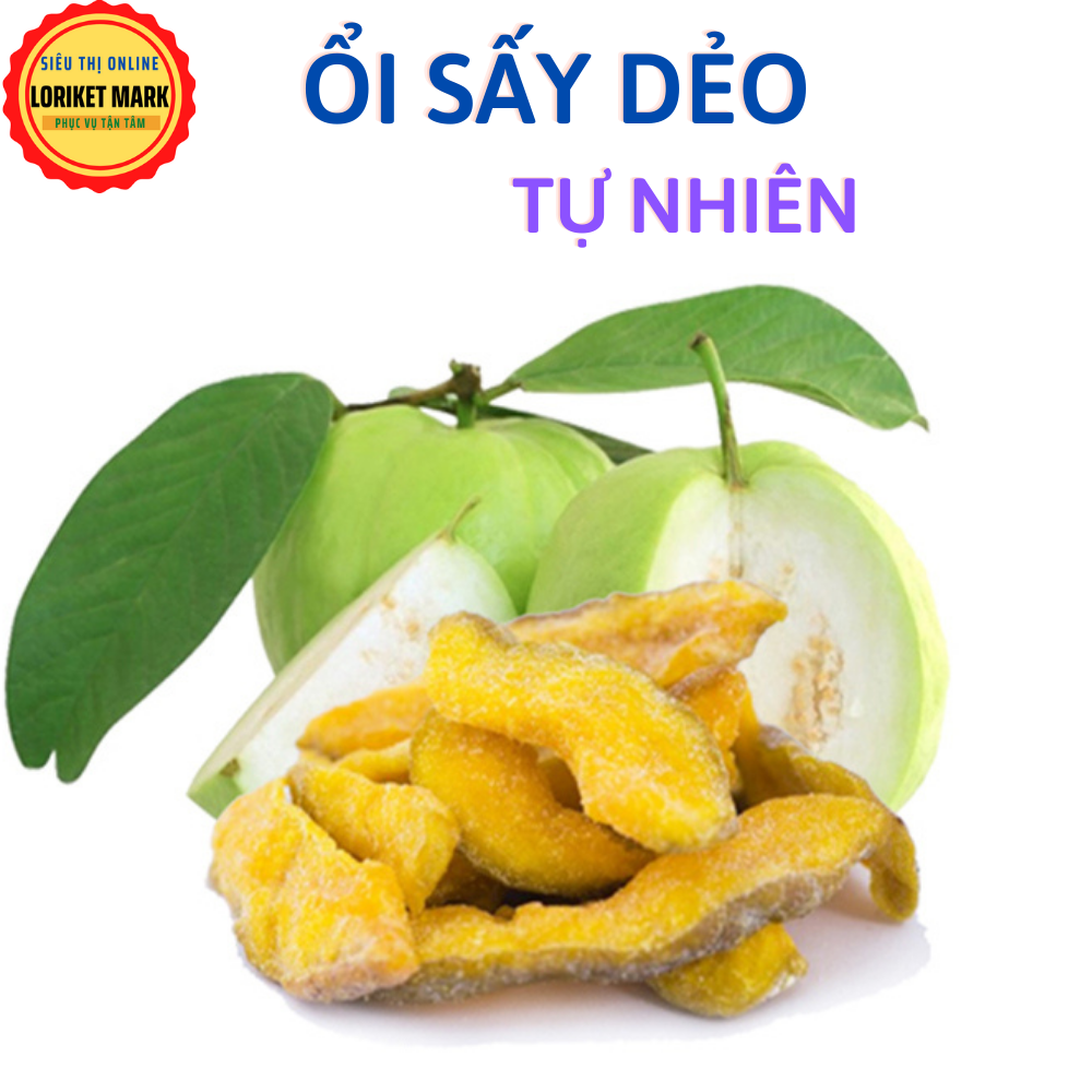 Ổi sấy dẻo gói 200gr làm quà ăn vặt cho mọi lứa tuổi