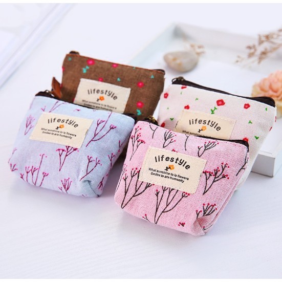 [HCM]Túi đựng vật dụng mini hình hoa anh đào