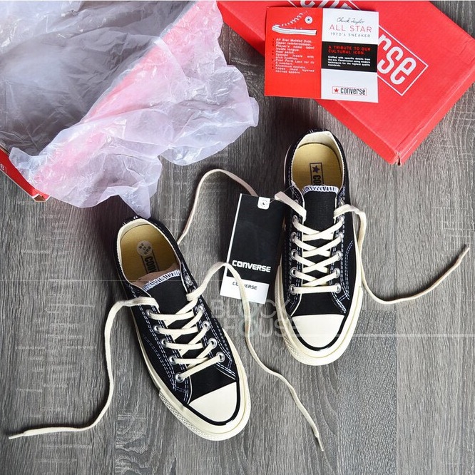 Giày converse 1970s thấp cổ màu đen