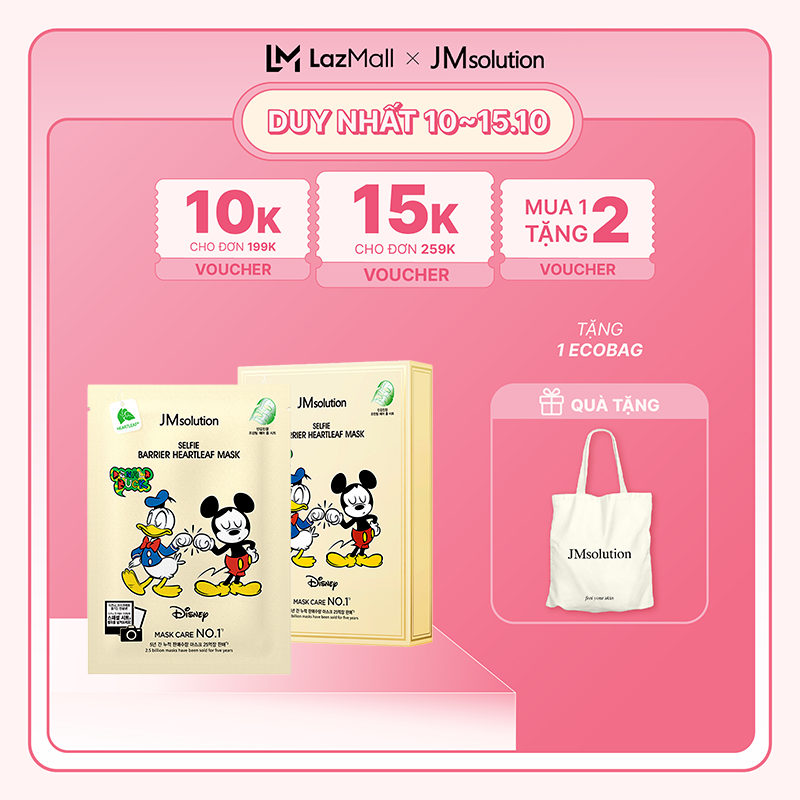 Mặt Nạ JMsolution Disney Selfie 30g/Miếng