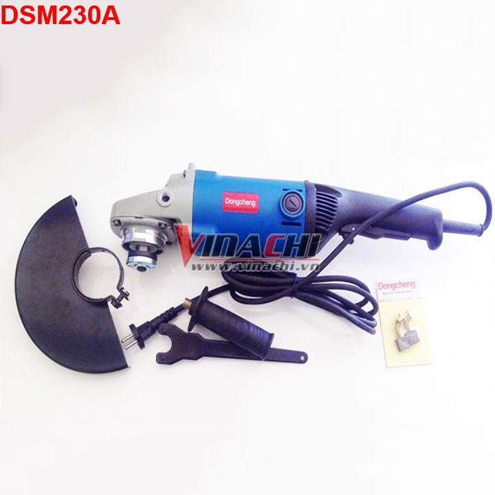 Máy mài góc dongcheng dsm230a - máy mài góc mài vinachi sắt gạch gỗ hàng chính hãng